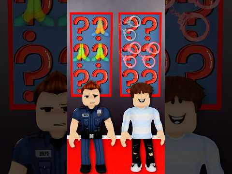 Guess Wrong And Get Arrested! #roblox #shorts #brookhaven