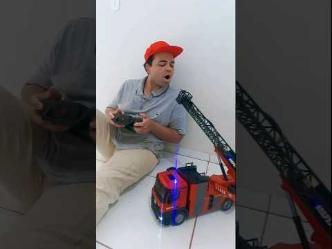 CAMINHÃO DE BOMBEIRO RC #shorts #cocacola #rc #viralvideo #foryou #global #truck