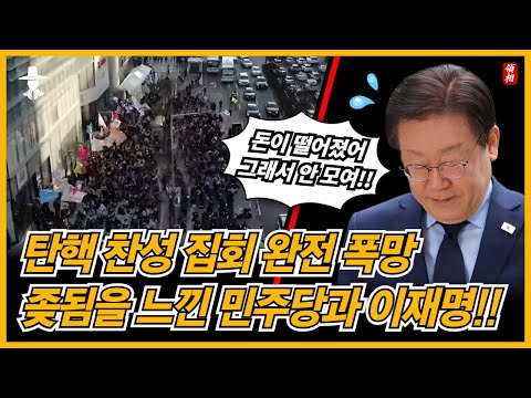 "尹대통령 탄핵 반대" 전국민이 외쳤다!! 탄핵 반대 20만명 vs 탄핵 찬성 900명??