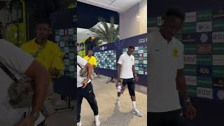 وصول النمور إلى ملعب اللقاء #الاتحاد_الاتفاق