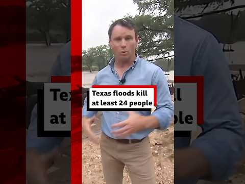 Texas floods kill at least 24 people. #Texas #Flooding #BBCNews