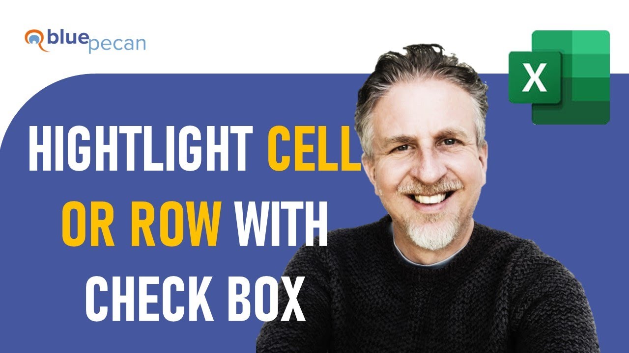 How to Highlight Cell or Row with Check Box in Excel | Use Check Box to Change Cell Color