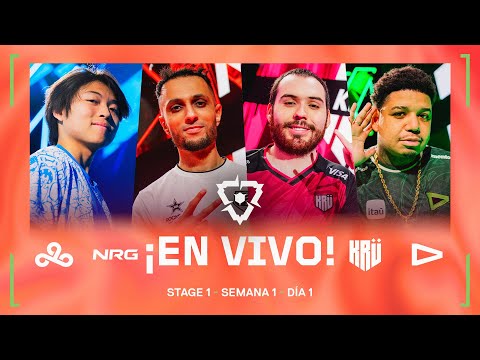 C9 vs NRG / KRÜ vs LOUD — VCT Americas Stage 1 — Semana 1 Día 1