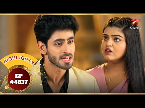 Krish का फूटा Tanya पर गुस्सा! | Ep.4837 |Highlights|Yeh Rishta Kya Kehlata Hai | Mon-Sun | 9:30 PM