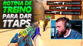 Como TREINAR e ser PRO nos TAPS no CS2 - Dicas de COMO ATIRAR (O Segredo dos Pros)