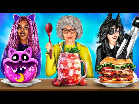 ¡Desafío de cocina: Miss Circle VS CATNAP VS Abuela!