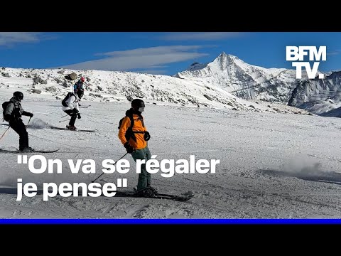 ROBIN DE BFM - "On va se régaler je pense": coup d'envoi de la saison de ski à Tignes