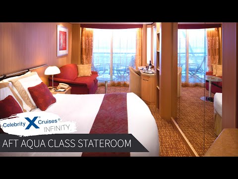 Celebrity Infinity | Aft Aqua Class Stateroom | Full Walkthrough Tour & Review | 4K