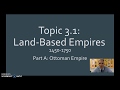 Ottoman Empire: Key Concepts and Events