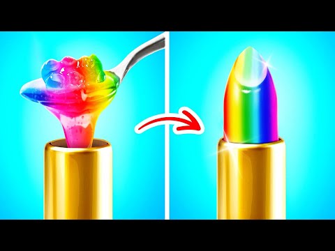 HOW TO SNEAK FOOD  || Crazy Food Challenges And Makeup Tricks by 123 GO! Genius