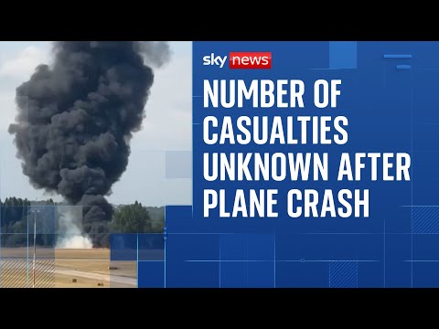 Southend plane crash: Number of casualties still unknown
