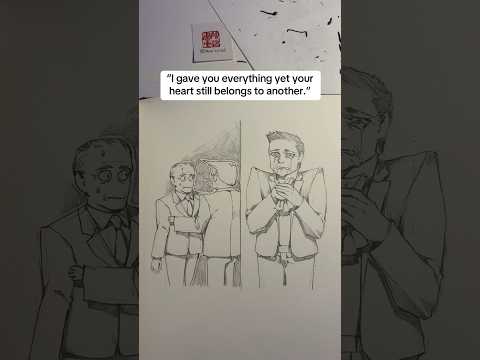 (Parody) Donald trump and Elon musk divorce #memes #pencildrawing