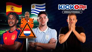 Reazione Spagna e Uruguay ? Pericolo Olanda! Analisi e pronostici | KICKOFF SPECIALE MONDIALI 2026