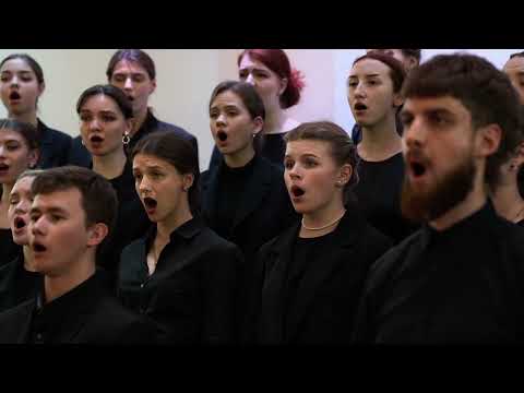 В. Астапенко "Ходят по небу солдаты..." - Student choir of the BSAM