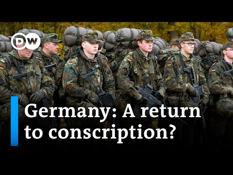 German defense minister explores Scandinavia models of conscription | DW News