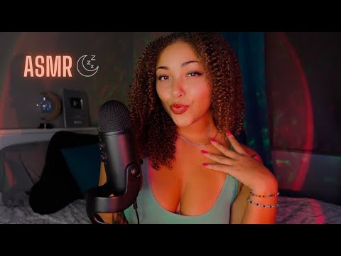 ASMR ✨ SUPER Slow Clicky Whispering, Face Tracing, Lens Tapping, Mouth Sounds 💋