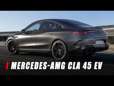Mercedes-AMG CLA 45 EV Debuts With 671 HP