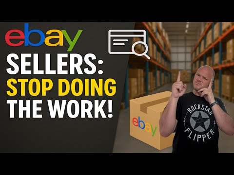 eBay Sellers: STOP Doing the Work! This Service Handles EVERYTHING!