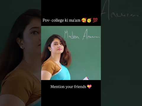 Mam vs Sir lecture in college 😂 #dance #comedyfilms #ytshorts #love #bestyoutuber #newyoutuber #yt