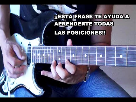 POR QUÉ TOCANDO ESTE LICK TE APRENDES TODAS LAS POSICIONES PENTATÓNICAS (Y suenas muy COOL)!!