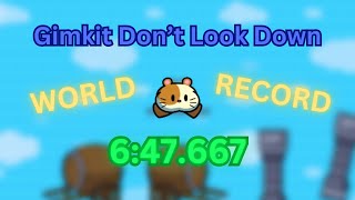 *WR* Gimkit Don't Look Down (Speedboost Patch) In 6:47.667