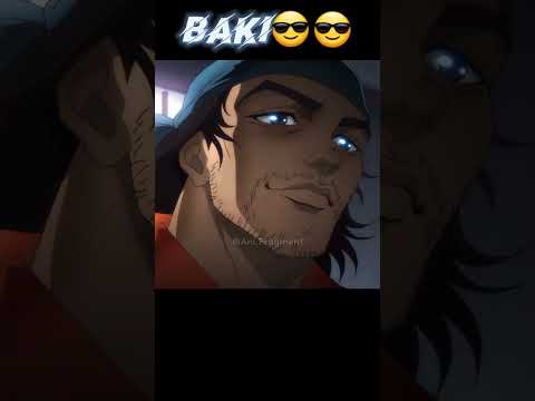 Baki met №2👀😲|Baki Hanma| #anime #animemoments #baki