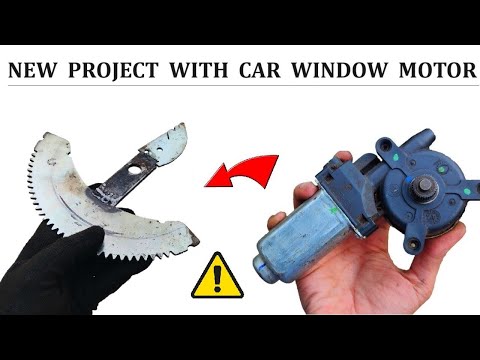 Amazing Project with 12 Volt Car Power Window DC Motor
