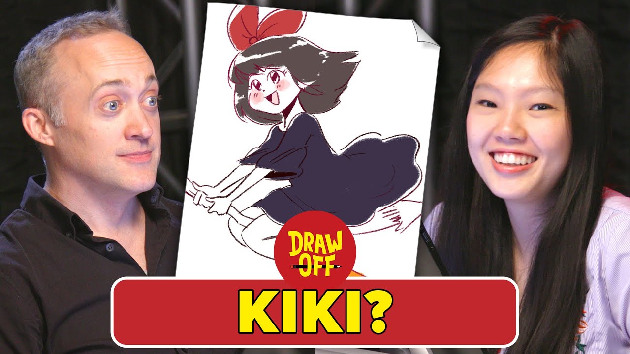 Animator Vs. Cartoonist Draw Studio Ghibli Characters From Memory Draw Off