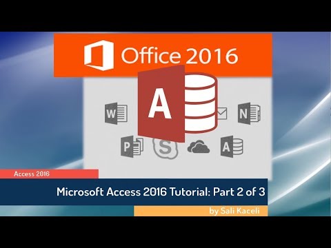 Microsoft Access 2016 Tutorial for the Workplace and...