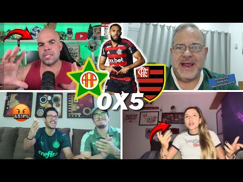 REAÇÕES DOS RIVAIS A GOLEADA DO MENGÃO- PORTUGUESA-RJ 0X5 FLAMENGO- CAMPEONATO CARIOCA 2025