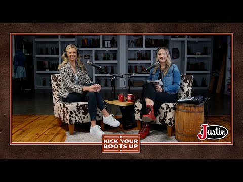 Justin Boots Podcast "Kick Your Boots Up":EP 054-A Grand Slam Story
with Texas Rangers' Hannah Wing