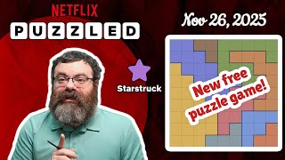 I love this daily logic game! | Starstruck Nov 26th, 2025 | Netflix Puzzled