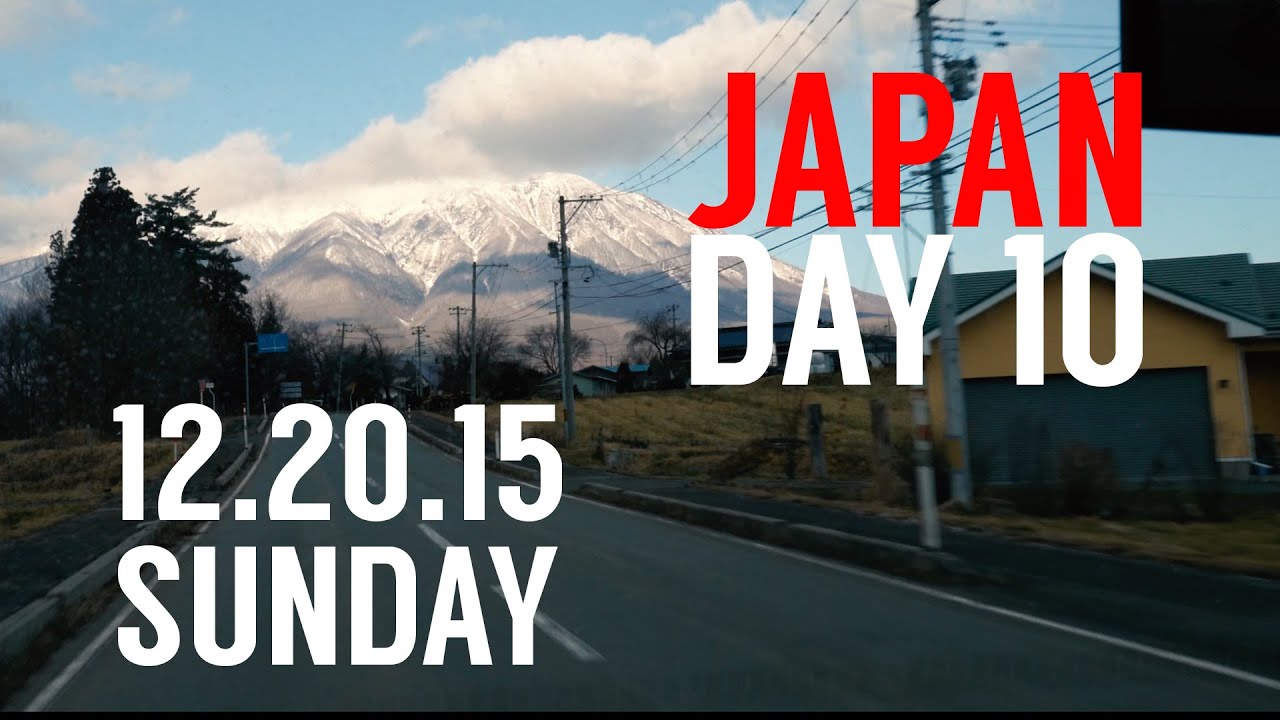 Robby's VLOG // Japan Day 10 // Mt Iwate in Morioka Japan - AdventureArchives