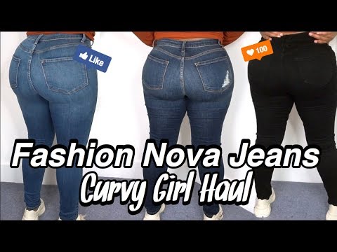 BEST FITTING JEANS FOR CURVY WOMEN FT. FASHION NOVA...