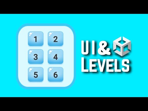 Learn LEVEL SELECTION, UI & Saving DATA in UNITY with C# for Beginners |How to make UI in UNITY