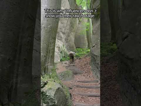 This is the reason Influencers don´t show you their raw Footage