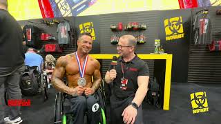James Berger at the 2025 Arnold Sports Festival