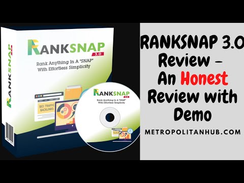 Ranksnap 3.0 Review - Ruin Your Website - Honest RankSnap 3.0 Review -  YouTube