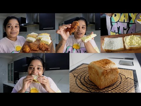 SOLO COOKING ONLY FOR ME Episode 3 - Japanese Egg Sando , Famichiki
