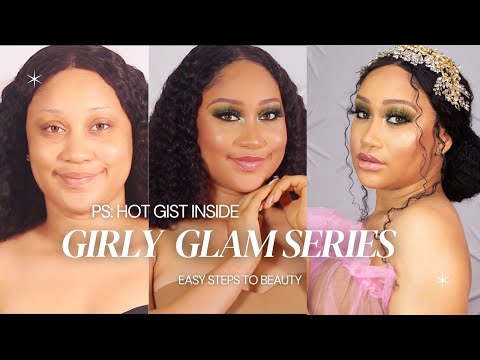 EASY GIRLY GLAM! With HOT GIST....👀😳🥳😂💕