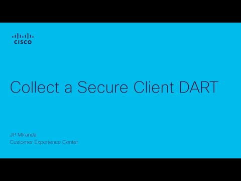 Collect a Secure Client DART (Windows)