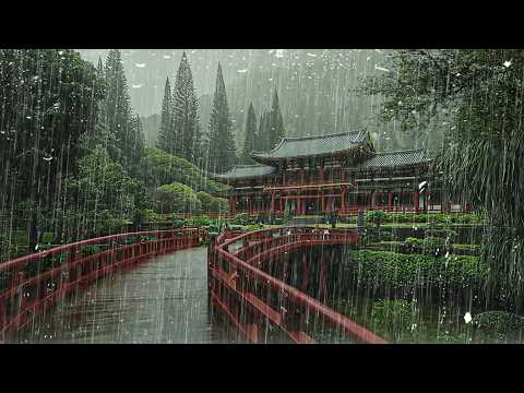 자고 싶을때 듣는 빗소리 🌧️ 행복한 잠을 유도하는 백색소음 ASMR, 집중력향상, 명상