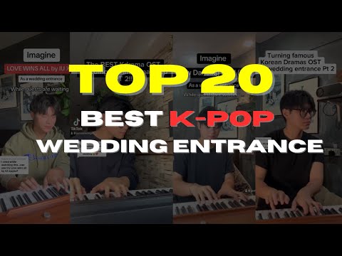 TOP 20 BEST K-POP WEDDING ENTRANCE!!