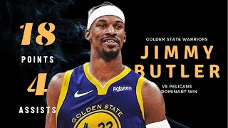 Did Warriors Find Their PERFECT #2 OPTION? JIMMY BUTLER SILENTLY RECORDS DOUBLE-DOUBLE vs PELICANS!
