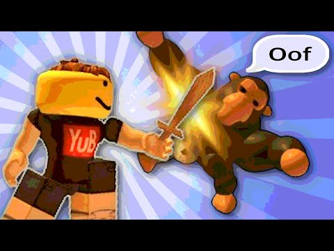 SMACKING MONKEY WITH SWORD BLOCK TALES