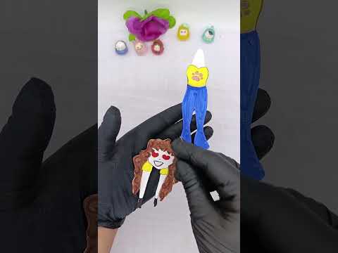 PAPER DOLL 😱Iscriviti se ti è piaciuto 😻 #tutorial #diy #papercraft #paperdoll