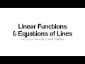 Exploring Linear Functions and Equations
