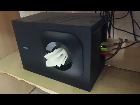 声音可以传递能量 Sound can transmit energy.