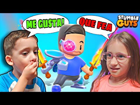 😍 Mis hijos GALA y LUCAS Reaccionan por 1ª VEZ a mi SKIN!! MTMSAMU