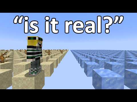 Minecraft but I search for a PARKOUR LEGEND